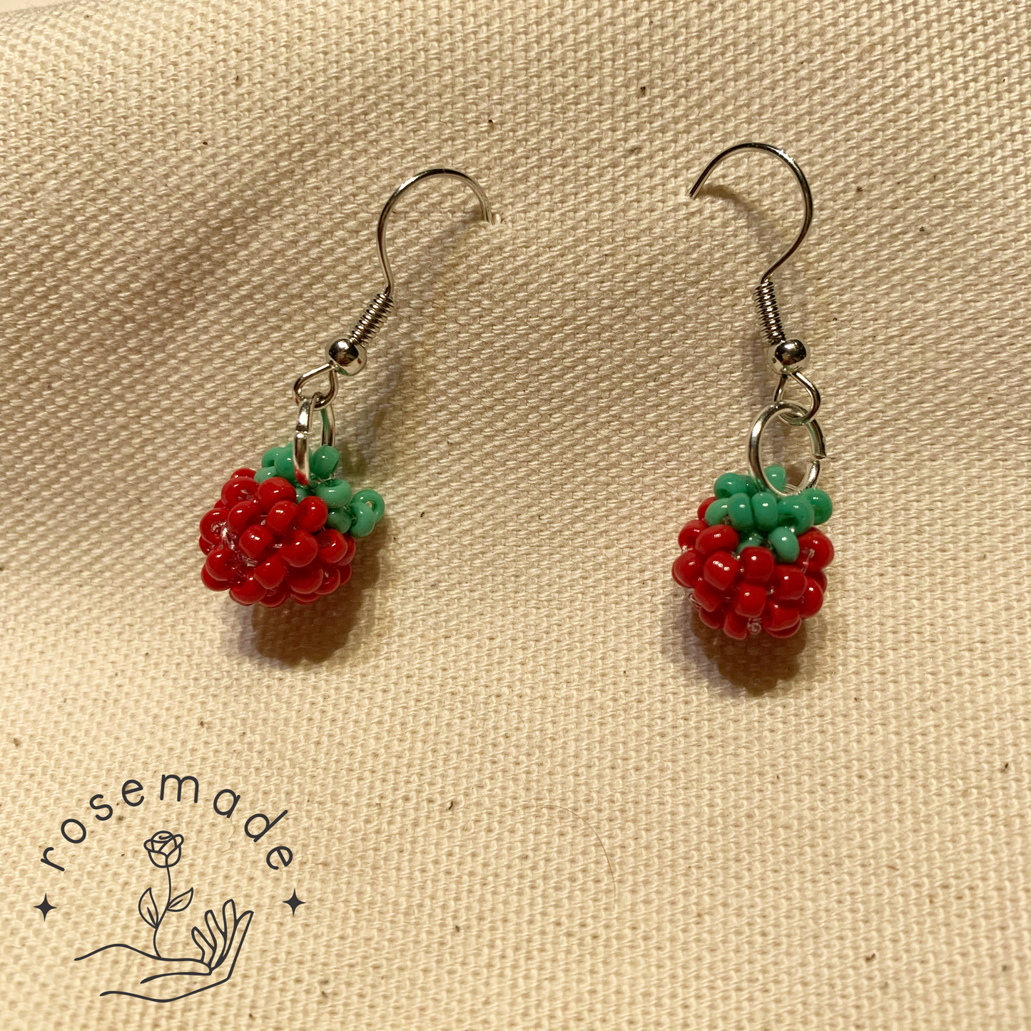 Strawberry Earrings / Necklace / Set