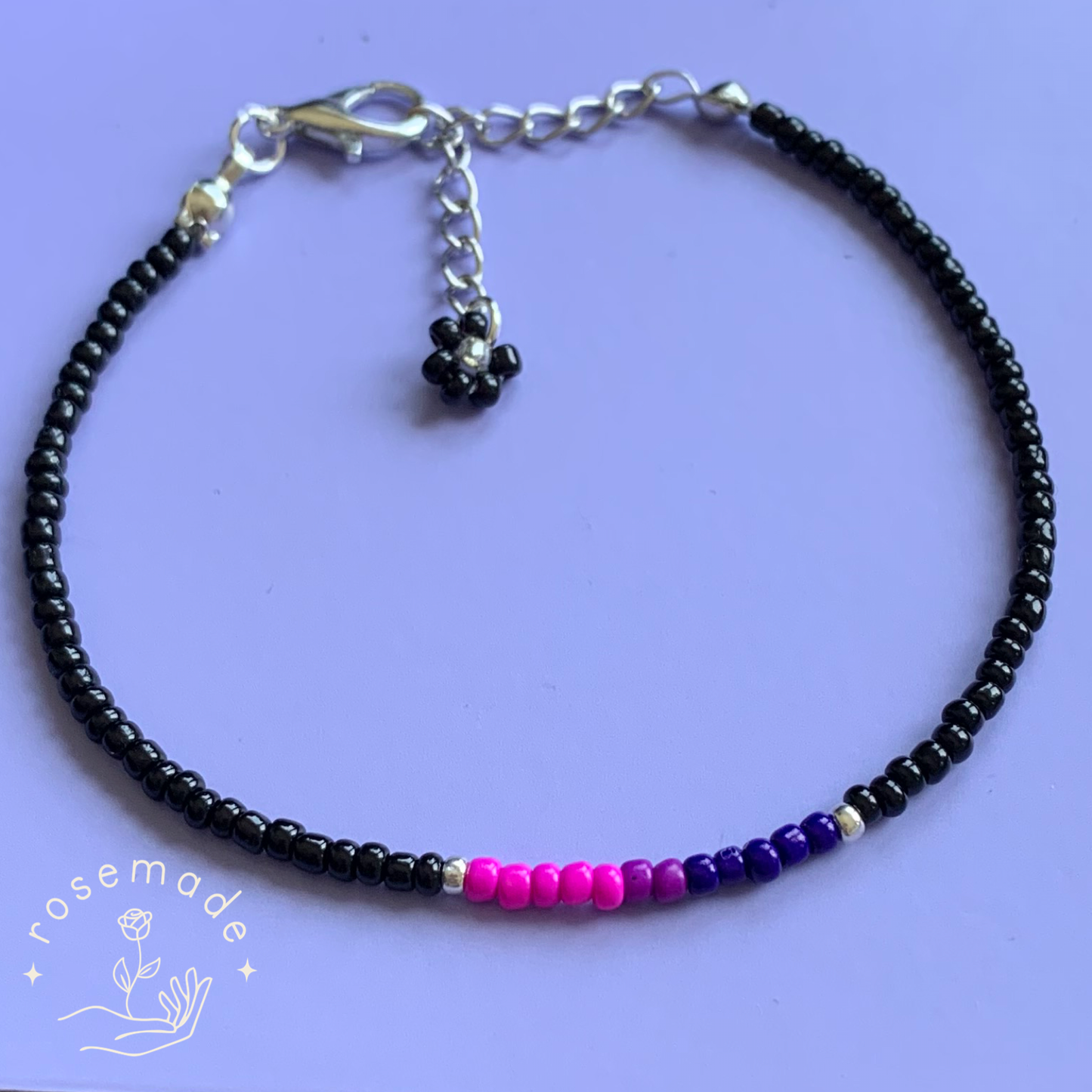 LGBTQ+ custom pride bracelet