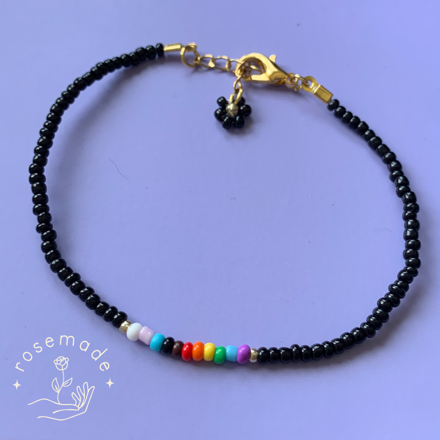 LGBTQ+ custom pride bracelet